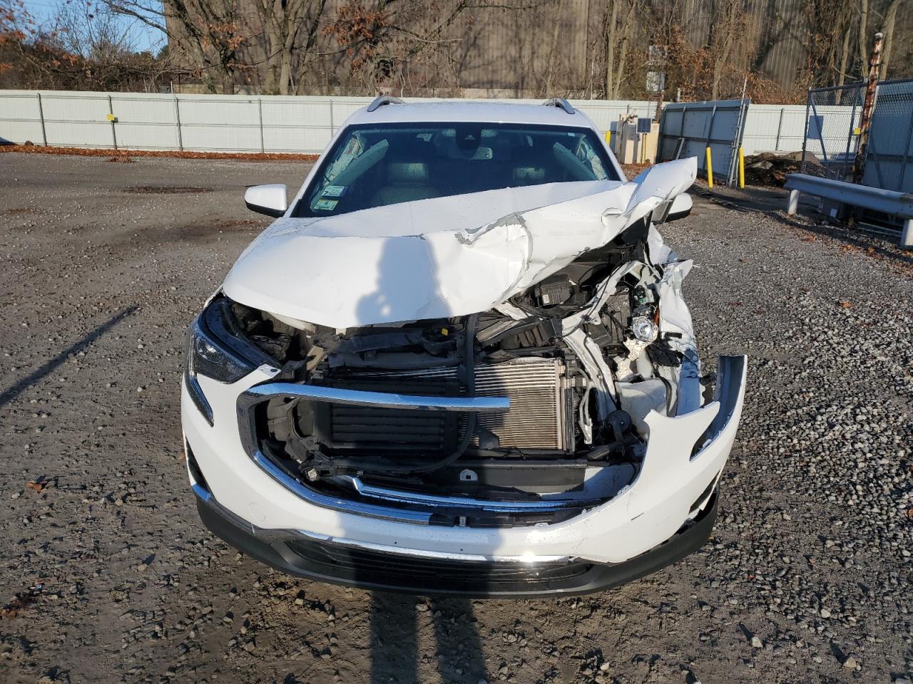 2020 GMC Terrain VIN 3GKALVEV2LL132475 Copart auction photo, front end / mechanical damage thumbnail 5