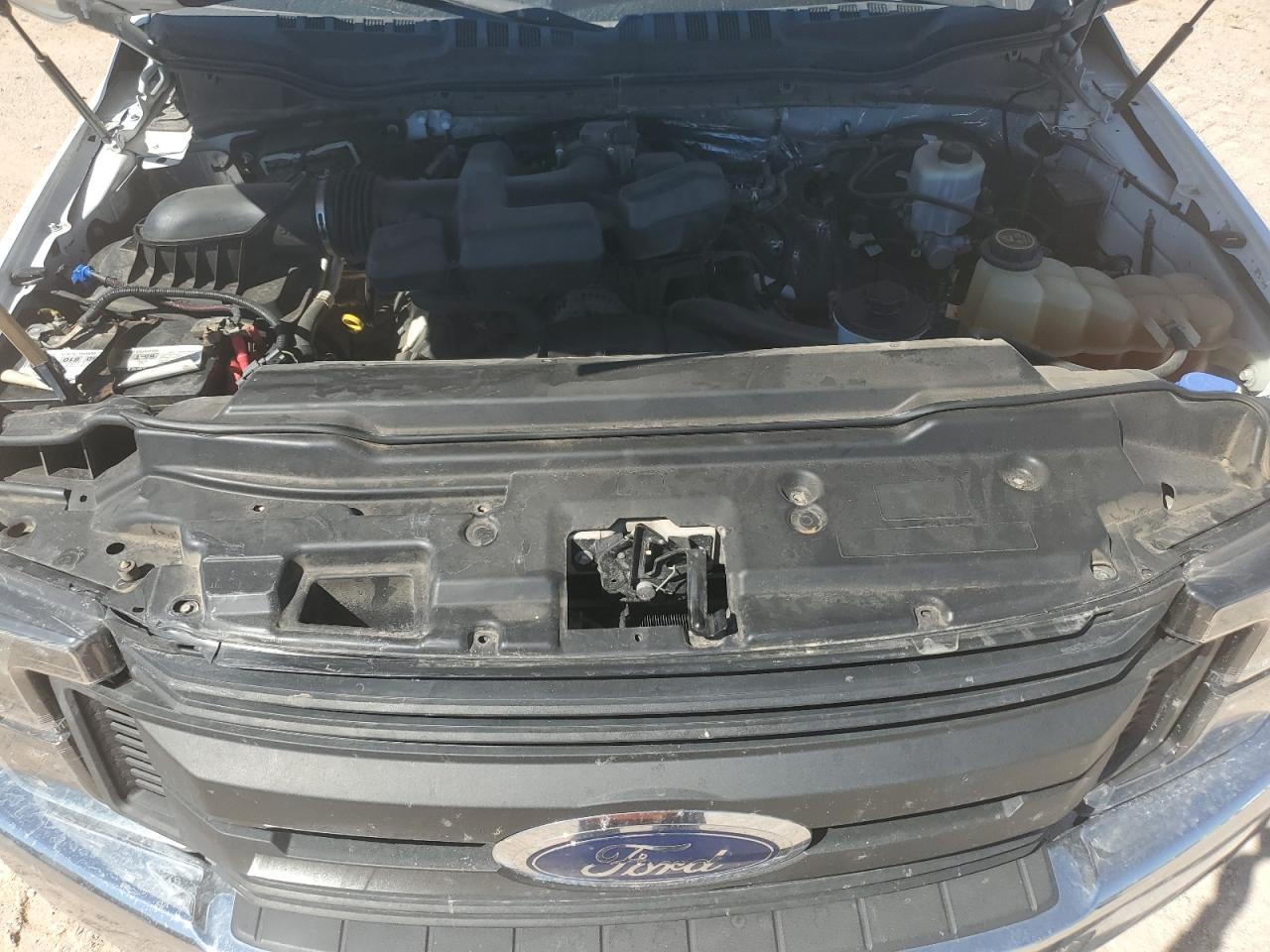 2017 Ford F250 VIN 1FT7X2B68HED31222 Copart auction photo, front end / side damage thumbnail 12