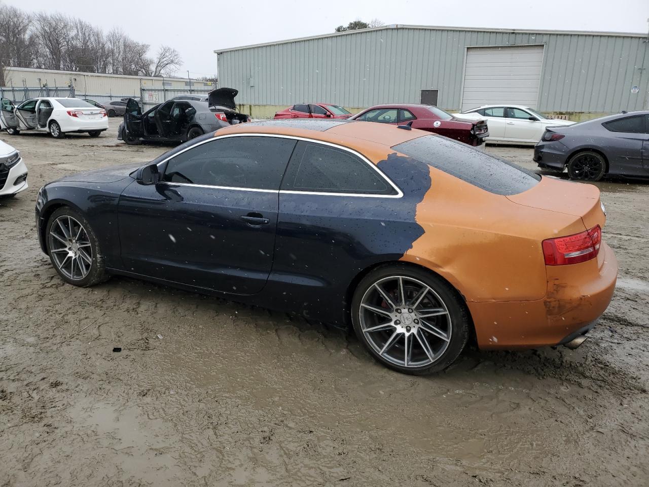 2010 Audi A5 VIN WAUCKAFRXAA040646 Copart auction photo, front end damage thumbnail 2