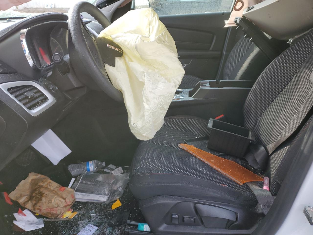 2016 GMC Terrain VIN 2GKFLSEK8G6299881 Copart auction photo, rollover damage thumbnail 7