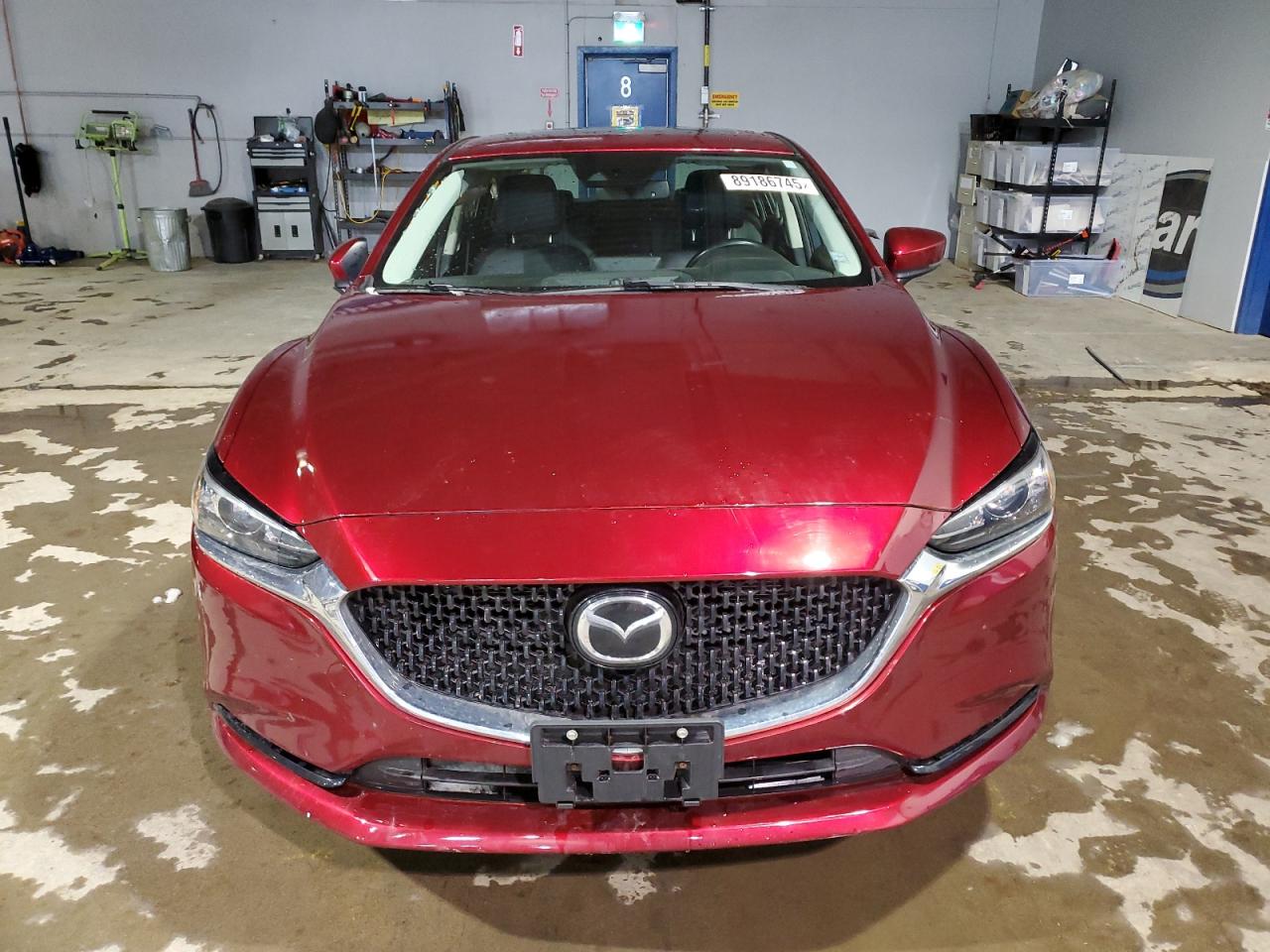 2021 Mazda 6 VIN JM1GL1VMXM1606042 Copart auction photo, side / rear end damage thumbnail 5