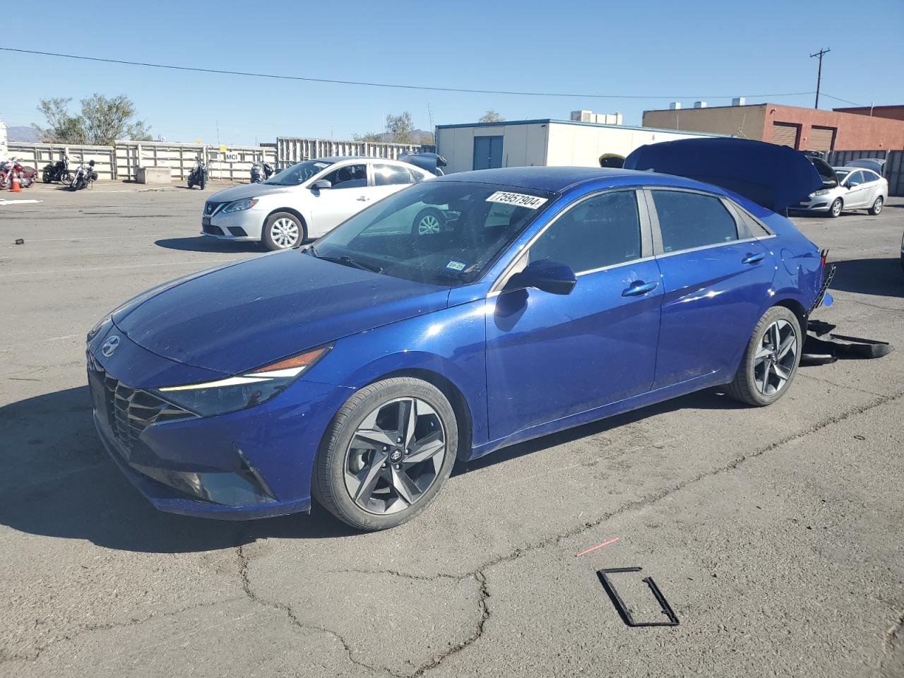 2023 Hyundai Elantra VIN 5NPLP4AG6PH091266
