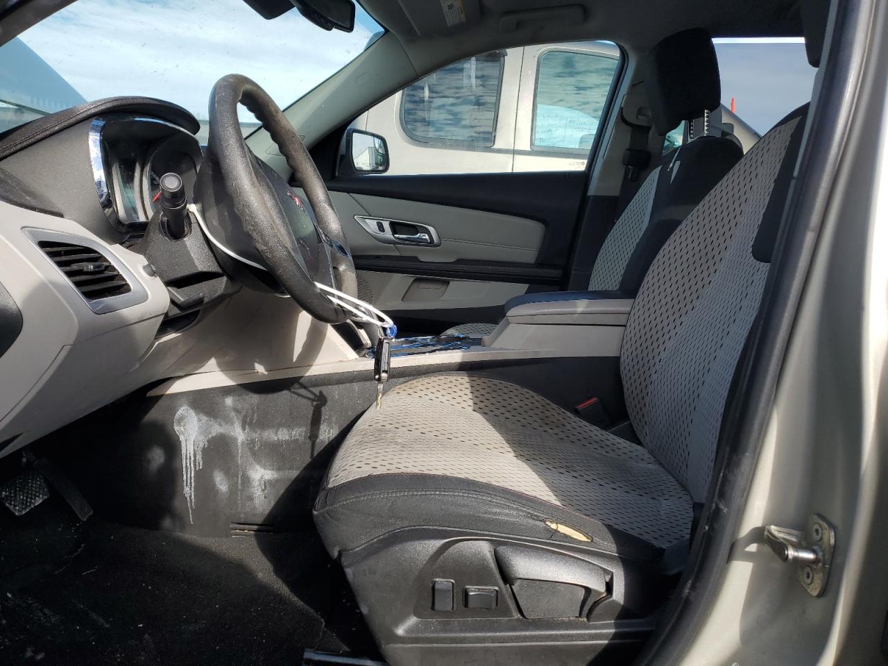 2013 GMC Terrain VIN 2GKALMEK9D6389543 Copart auction photo, front end / side damage thumbnail 7