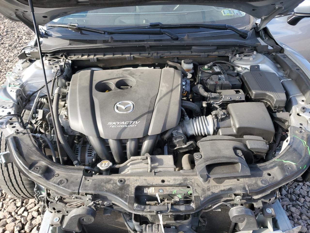 2018 Mazda 6 VIN JM1GL1VM5J1330803 Copart auction photo, front end damage thumbnail 11