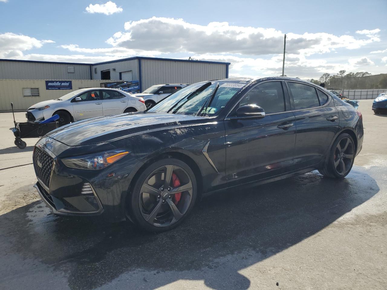 2019 Genesis G70 VIN KMTG34LE4KU034332