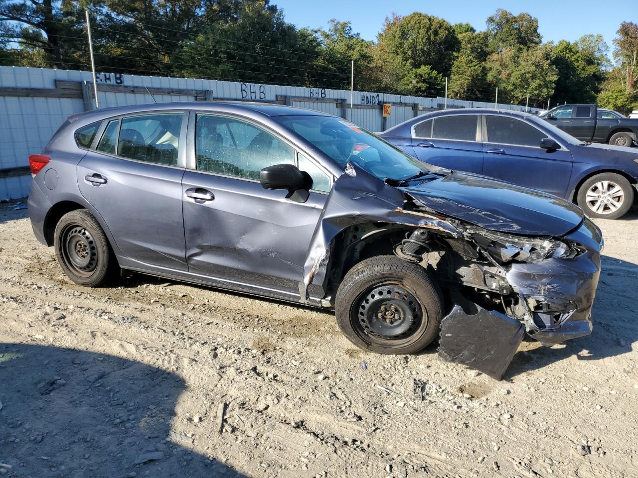 2017 Subaru Impreza VIN 4S3GTAA64H3751515 Copart auction photo, front end / undercarriage damage thumbnail 4