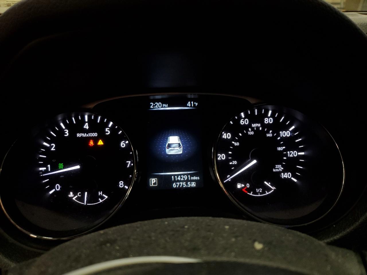 2014 Nissan Rogue VIN 5N1AT2MV8EC865670 Copart auction photo, all over / minor dent/scratches damage thumbnail 9