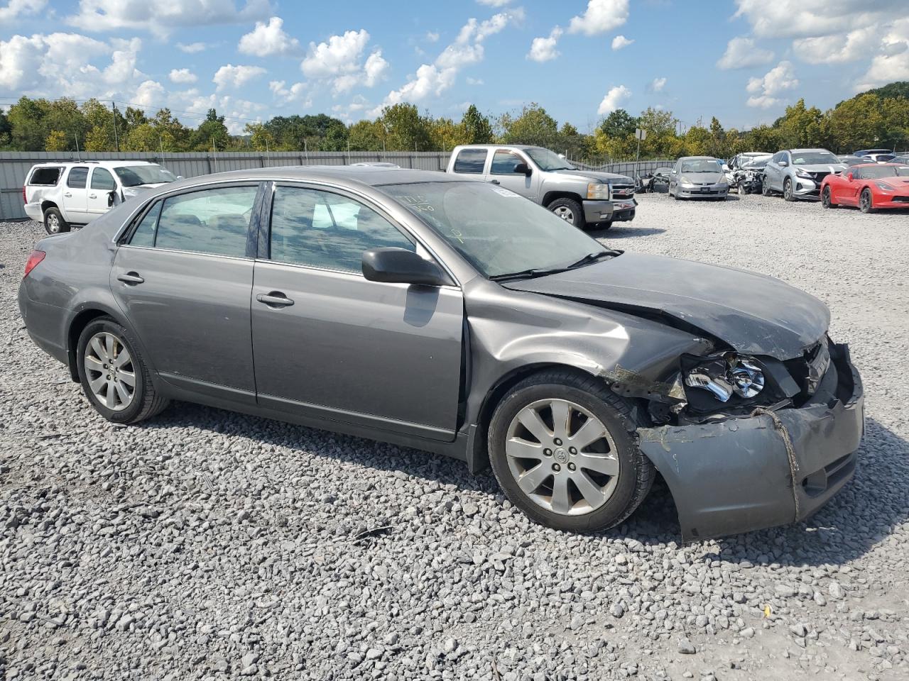 2007 Toyota Avalon VIN 4T1BK36B67U215488 Copart auction photo, undercarriage / front end damage thumbnail 4