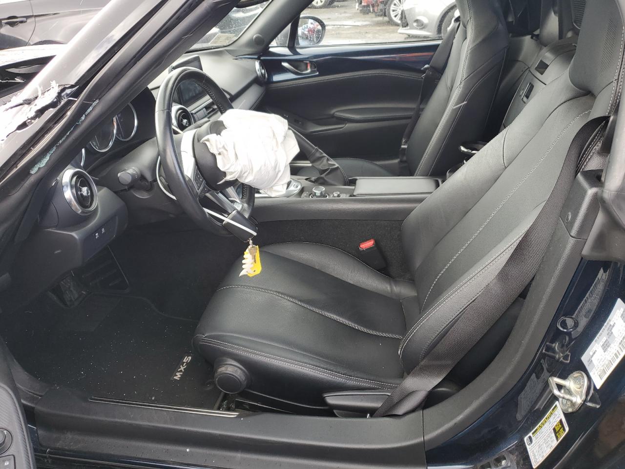 2021 Mazda MX-5 VIN JM1NDAD73M0451162 Copart auction photo, front end / rear end damage thumbnail 7