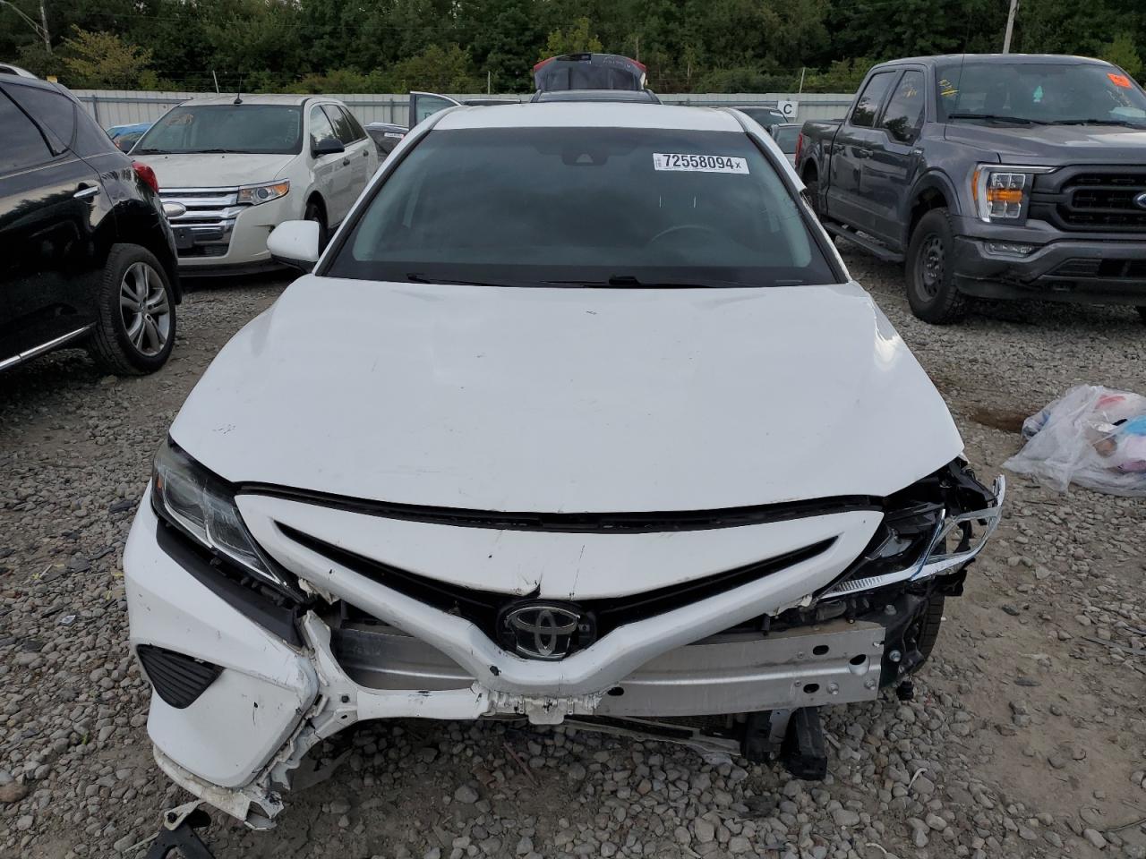 2019 Toyota Camry VIN 4T1B11HK6KU791773 Copart auction photo, front end damage thumbnail 5
