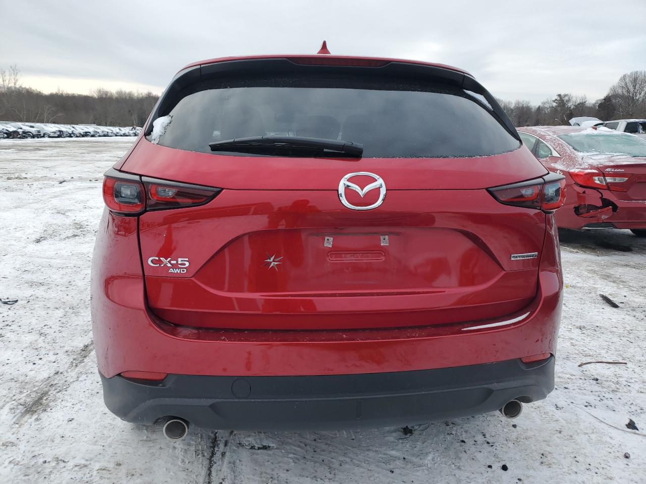 2023 Mazda CX-5 VIN JM3KFBCM1P0146524 Copart auction photo, front end damage thumbnail 6