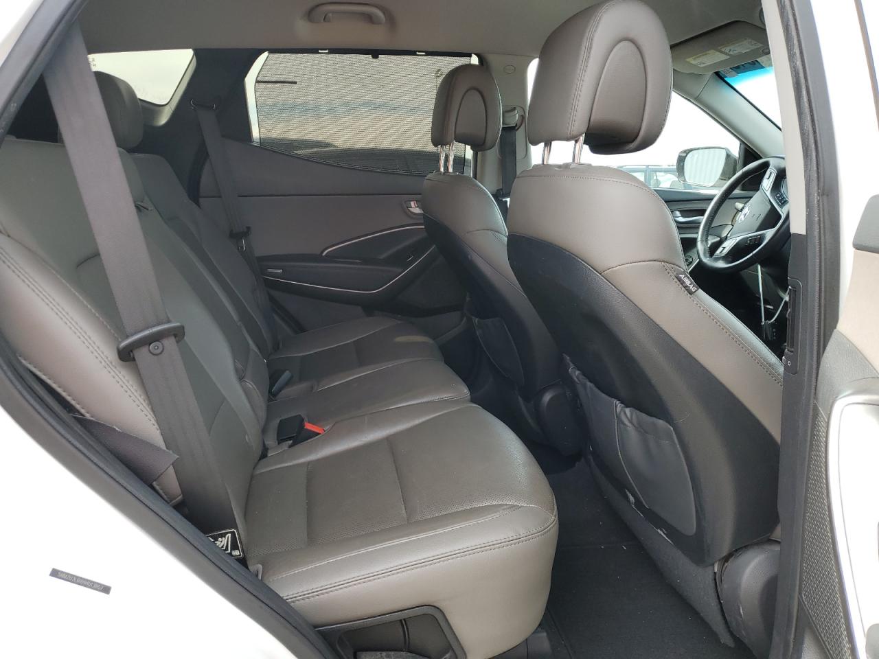 2017 Hyundai Santa Fe VIN 5NMZU3LBXHH013957 Copart auction photo, side / rear end damage thumbnail 11