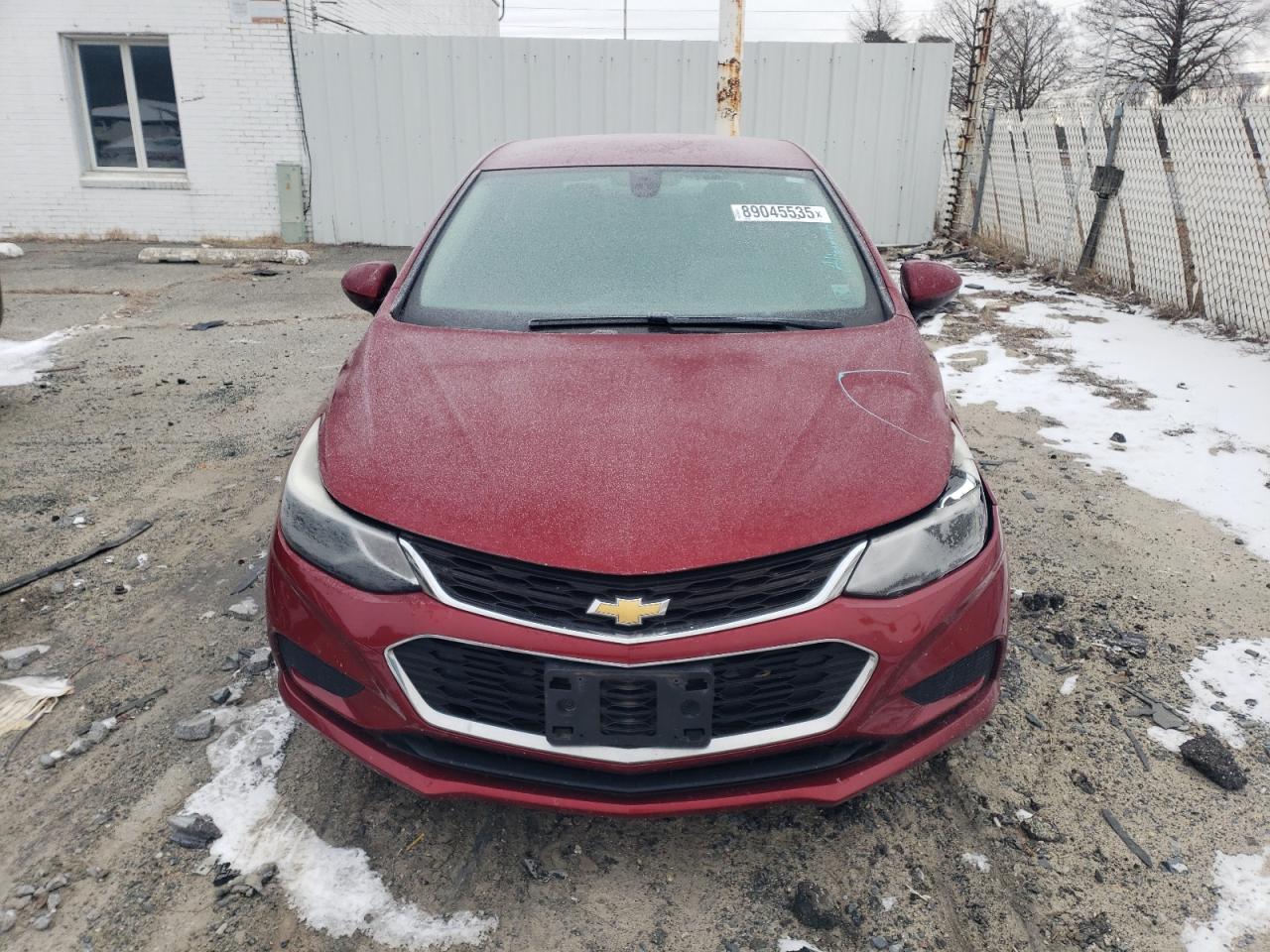 2017 Chevrolet Cruze VIN 1G1BE5SMXH7274180 Copart auction photo, side / front end damage thumbnail 5