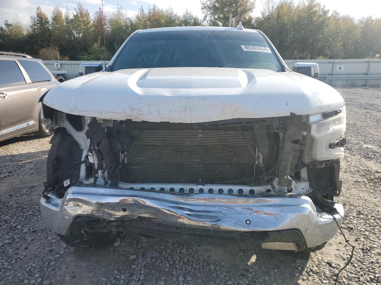 2023 Chevrolet Silverado VIN 2GCUDGED5P1102886 Copart auction photo, front end damage thumbnail 5