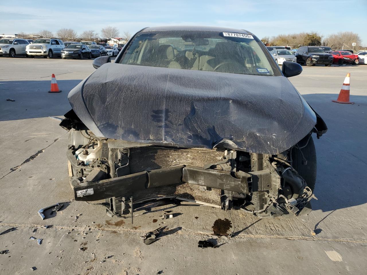 2020 Hyundai Elantra VIN 5NPD84LF6LH571713 Copart auction photo, front end damage thumbnail 5