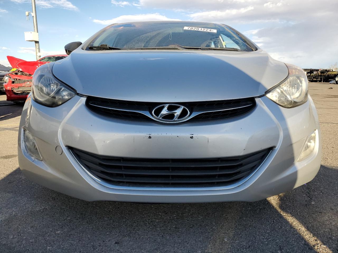2012 Hyundai Elantra VIN KMHDH4AE4CU334374 Copart auction photo, vandalism damage thumbnail 5