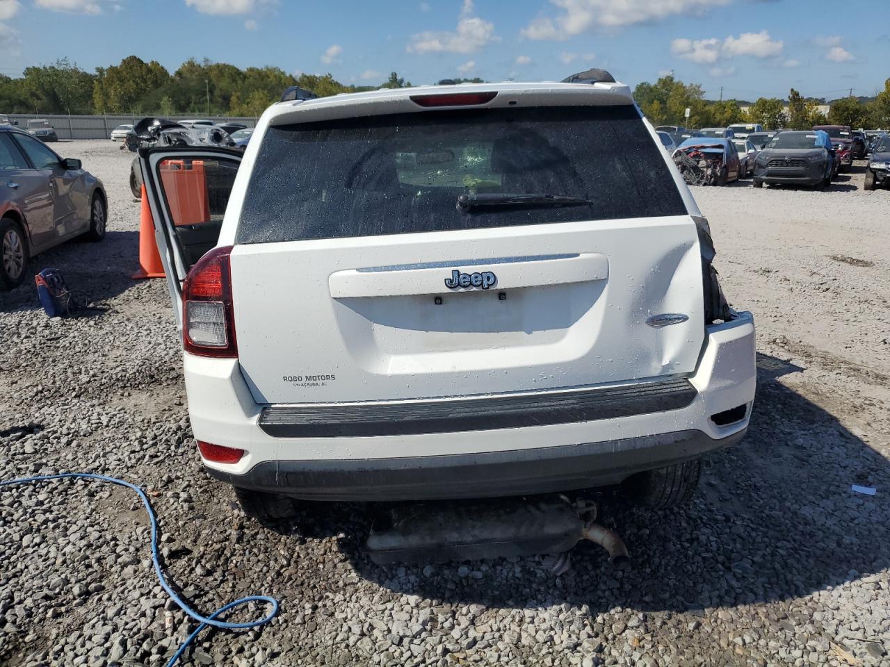 2016 Jeep Compass VIN 1C4NJCEA3GD735838 Copart auction photo, rollover damage thumbnail 6
