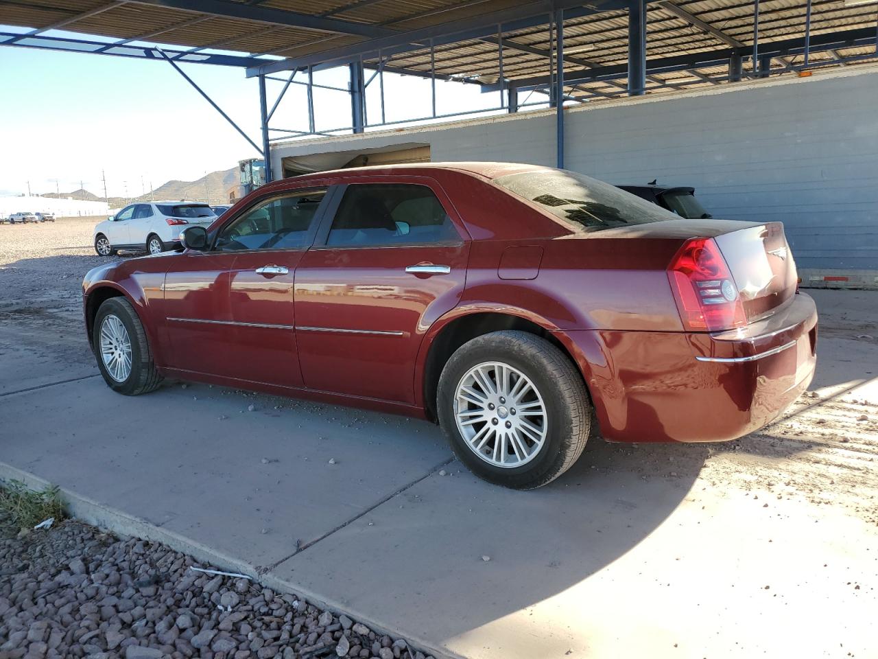 2010 Chrysler 300 VIN 2C3CA5CV4AH155389 Copart auction photo, front end / side damage thumbnail 2