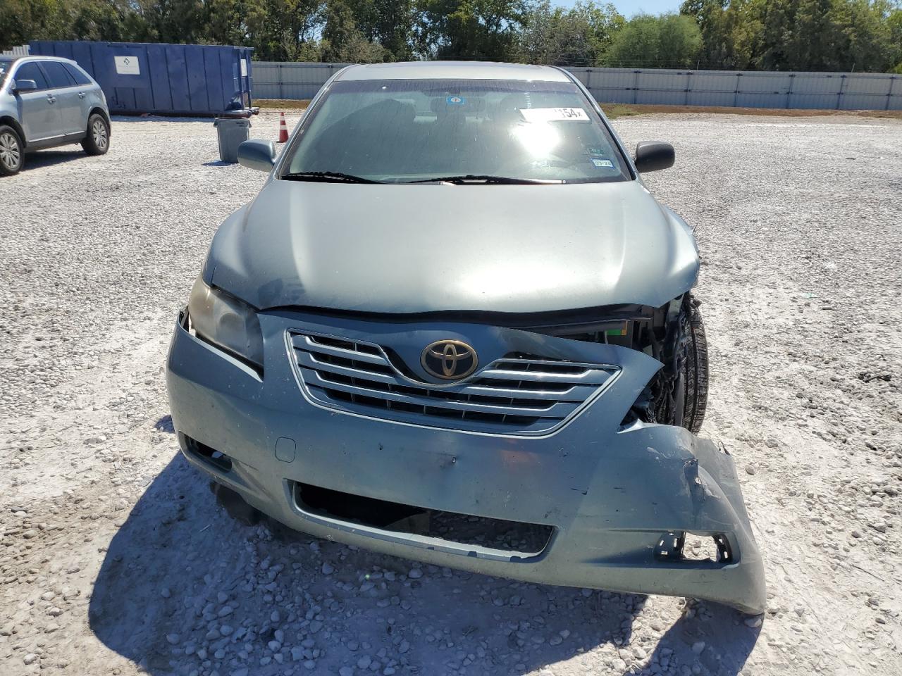 2007 Toyota Camry VIN JTNBE46K873077942 Copart auction photo, front end / minor dent/scratches damage thumbnail 5