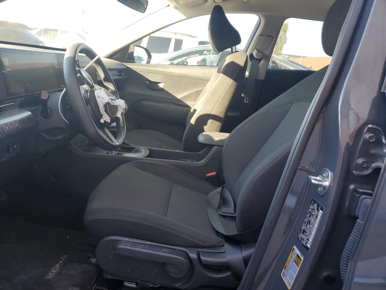2024 Hyundai Kona VIN KM8HA3AB9RU099629 Copart auction photo, front end damage thumbnail 7