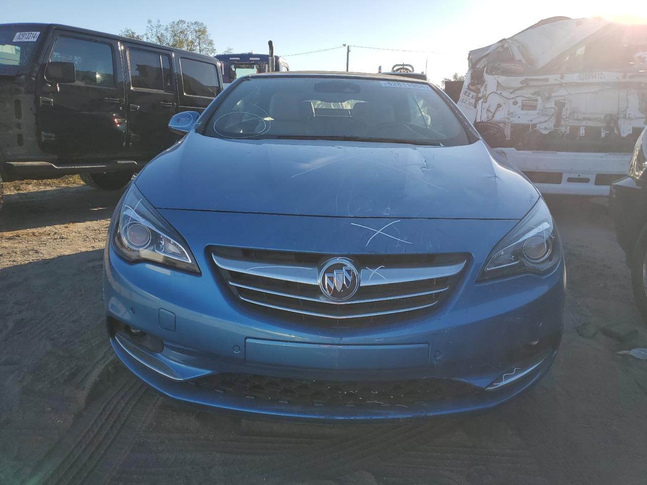 2017 Buick Cascada VIN W04WJ3N53HG005462 Copart auction photo, top/roof / all over damage thumbnail 5