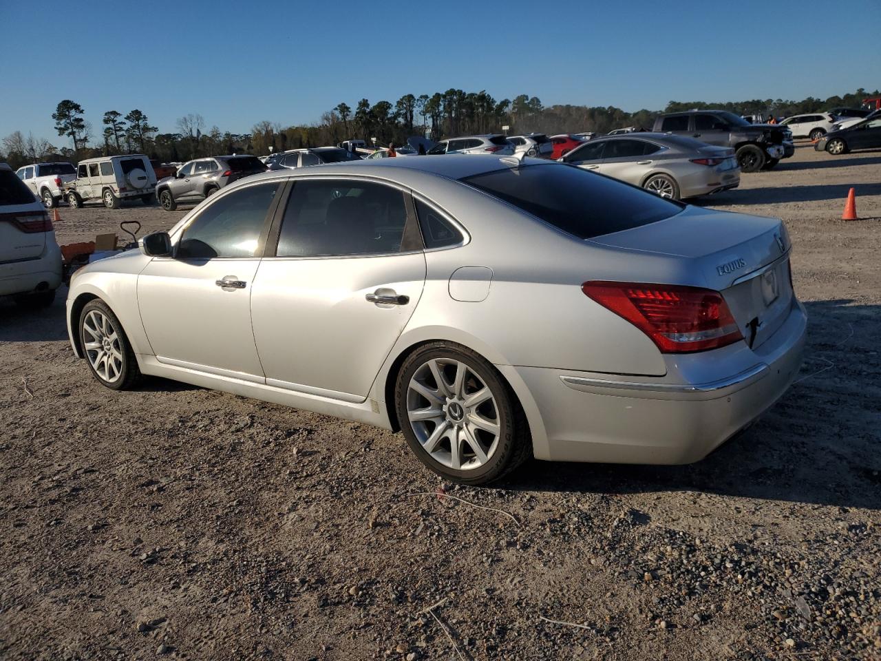 2013 Hyundai Equus VIN KMHGH4JH4DU067696 Copart auction photo, all over / mechanical damage thumbnail 2