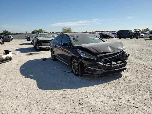 2015 Hyundai Sonata VIN 5NPE34AB7FH249279 Copart auction photo, front end / minor dent/scratches damage thumbnail 11