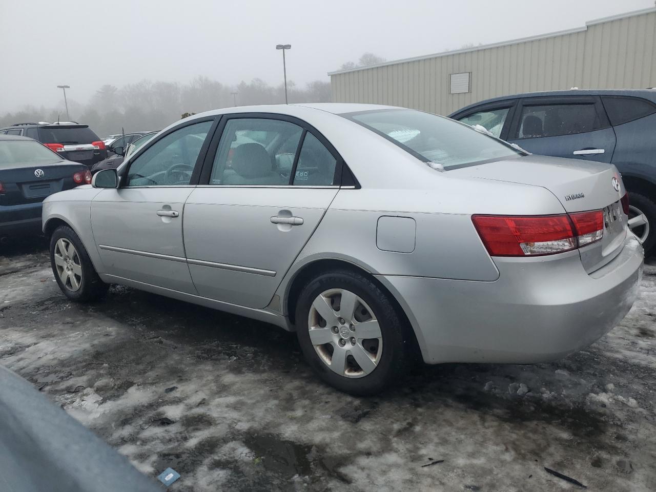 2007 Hyundai Sonata VIN 5NPET46C77H193590 Copart auction photo, front end damage thumbnail 2