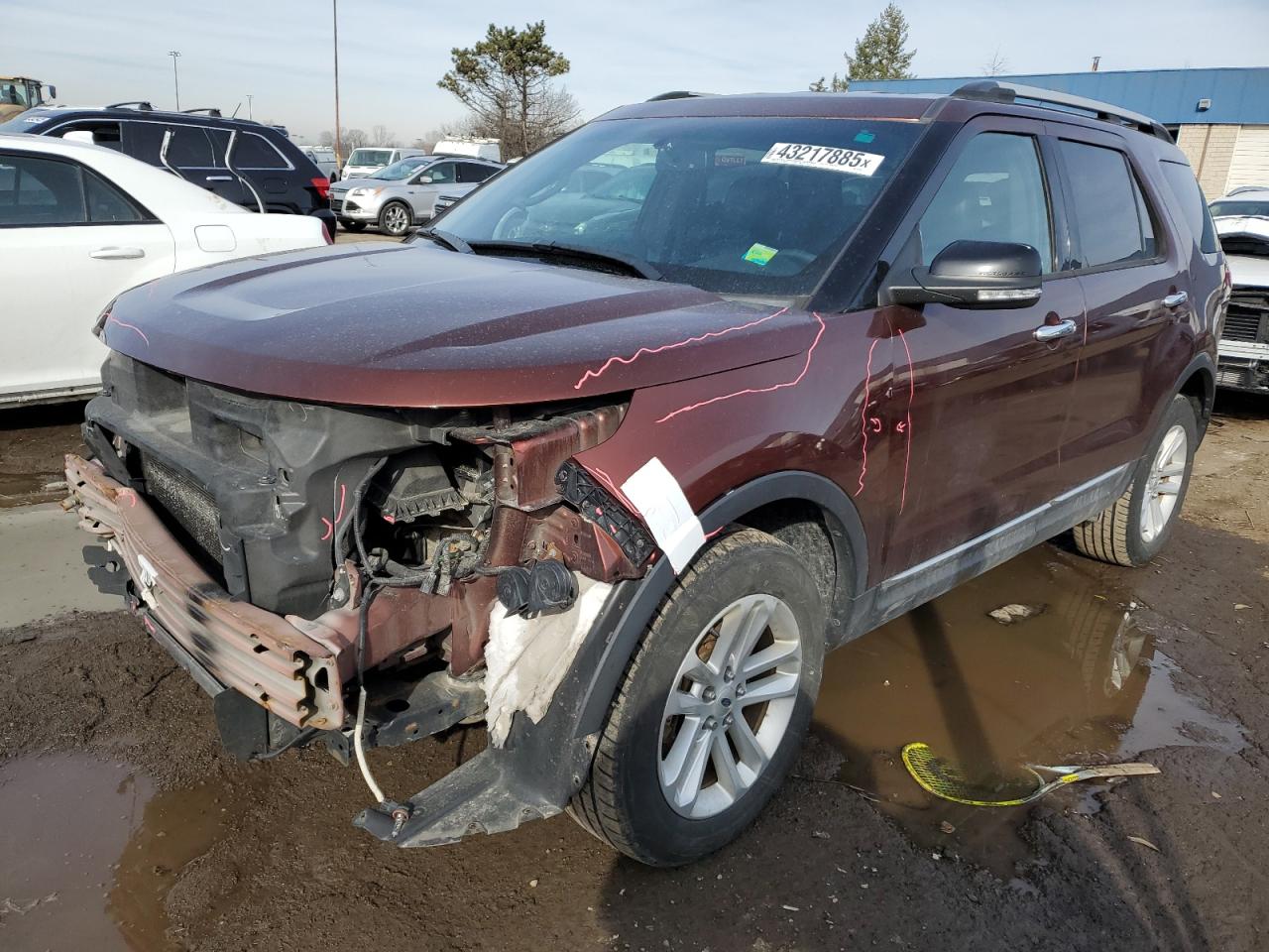 2015 Ford Explorer VIN 1FM5K8D81FGB72662