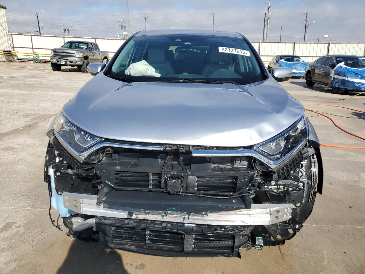 2018 Honda CR-V VIN 7FARW1H83JE025410 Copart auction photo, front end damage thumbnail 5