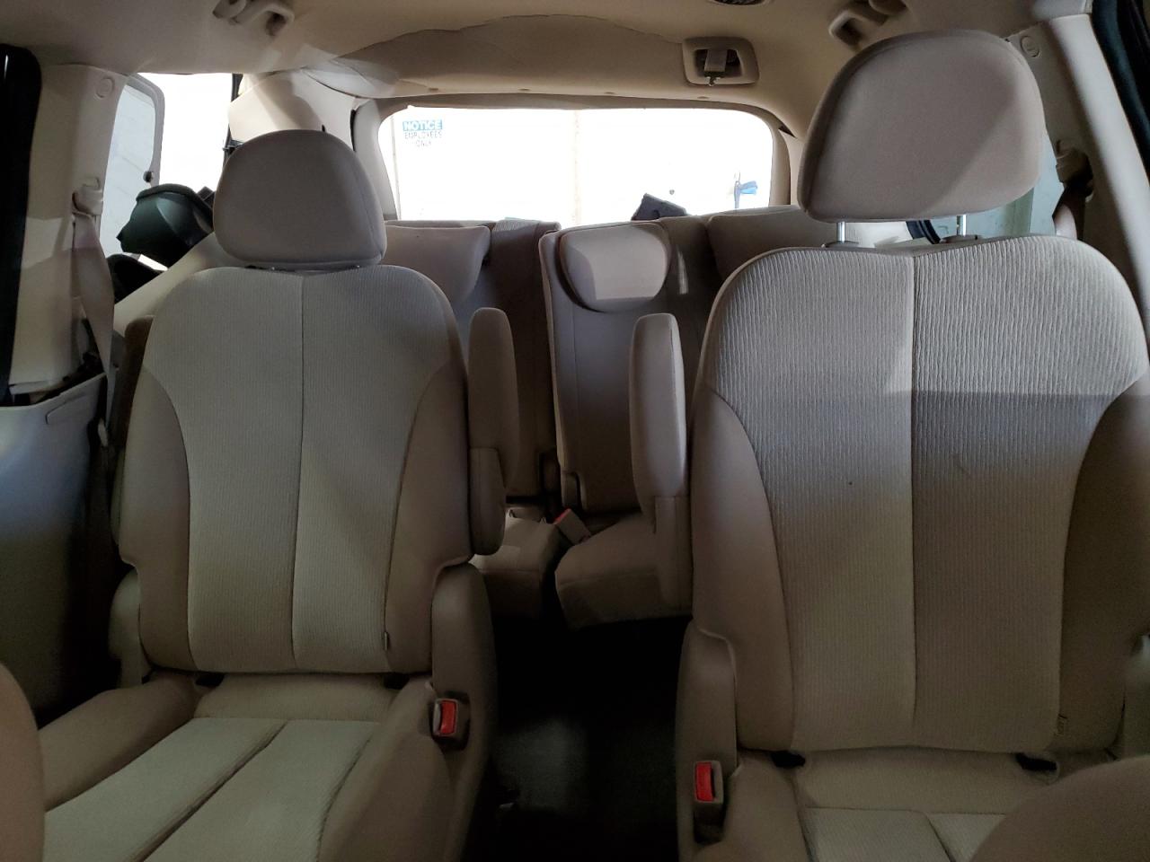 2012 KIA Sedona VIN KNDMG4C72C6429509 Copart auction photo, rear end / side damage thumbnail 10