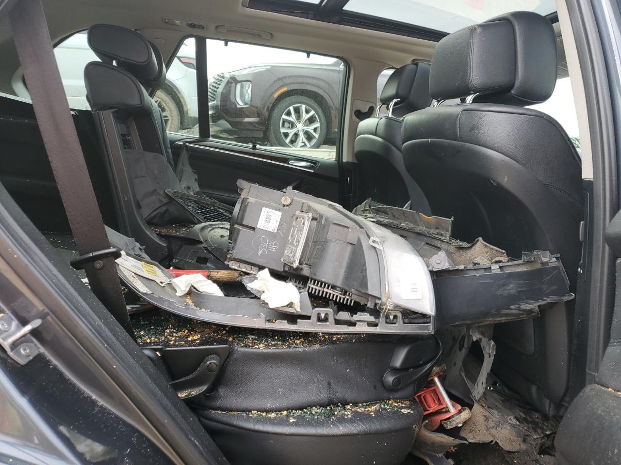 2013 BMW X5 VIN 5UXZV4C55D0B16986 Copart auction photo, front end / minor dent/scratches damage thumbnail 11