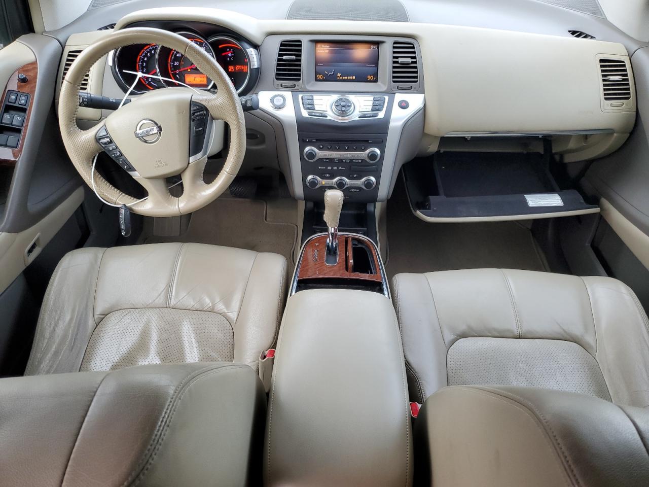 2010 Nissan Murano VIN JN8AZ1MW2AW117645 Copart auction photo, rear end / side damage thumbnail 8