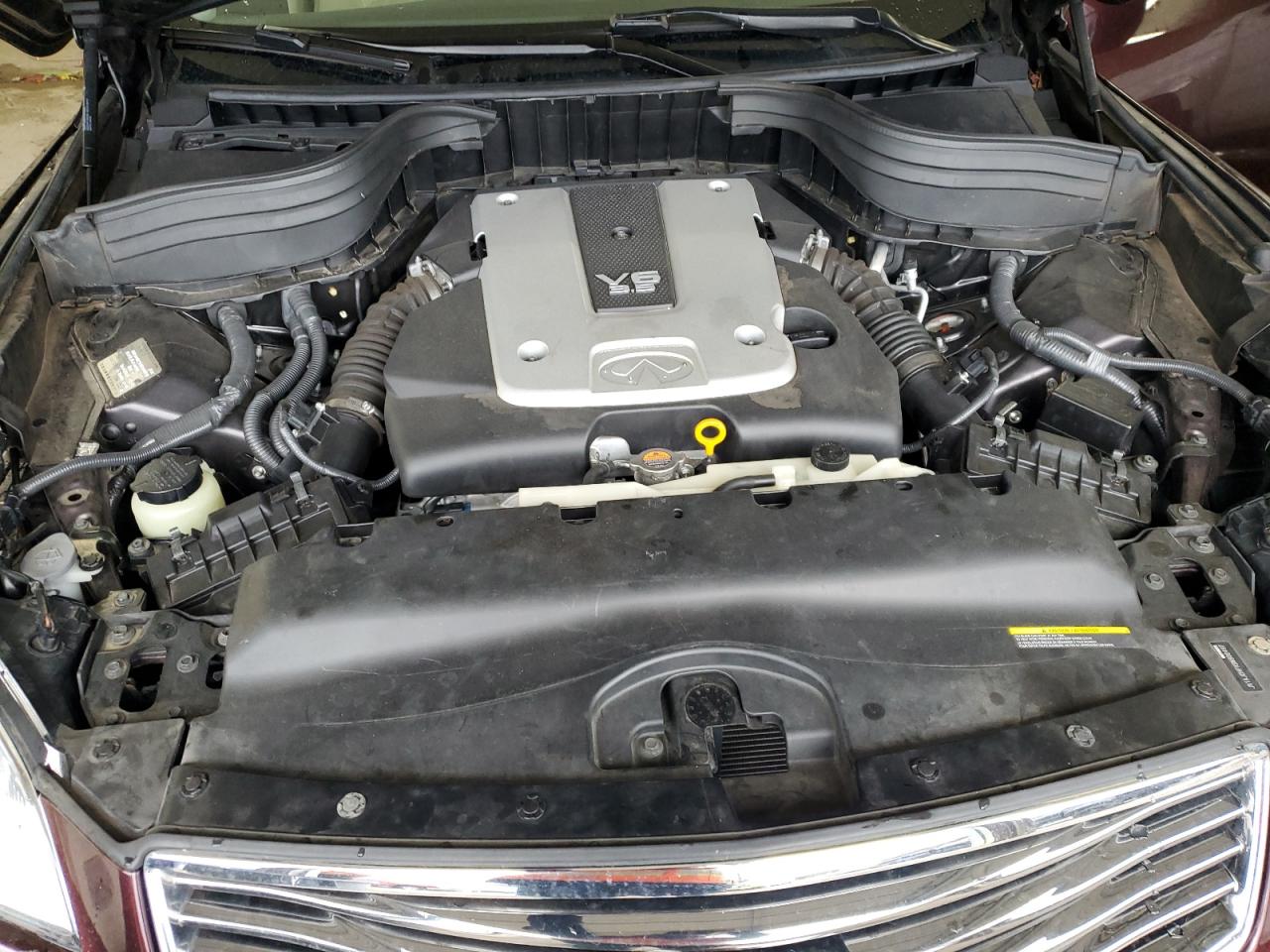 2011 Infiniti EX VIN JN1AJ0HPXBM800497 Copart auction photo, side / minor dent/scratches damage thumbnail 12