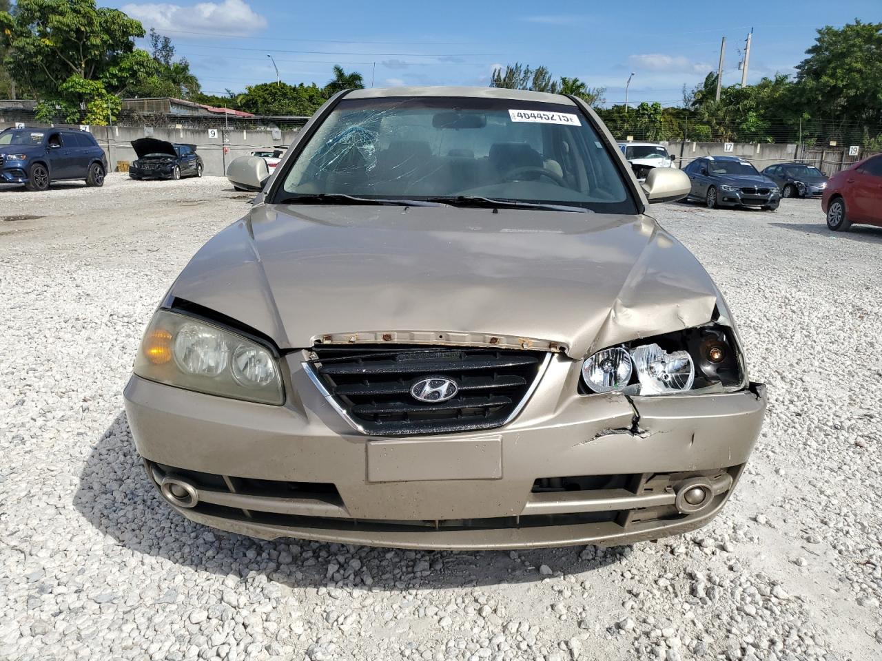 2006 Hyundai Elantra VIN KMHDN46D36U302271 Copart auction photo, front end / minor dent/scratches damage thumbnail 5