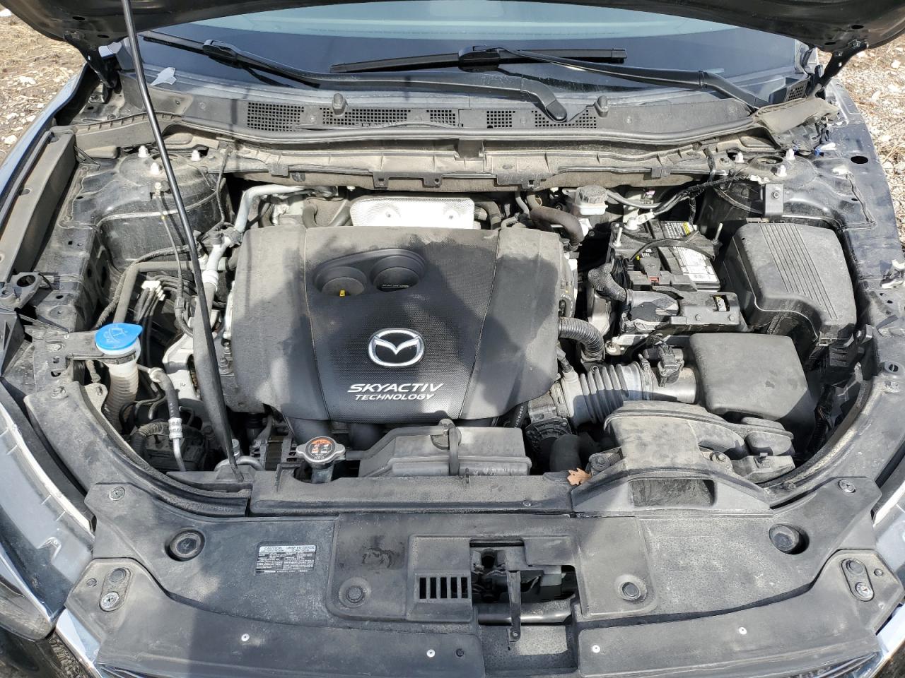2016 Mazda CX-5 VIN JM3KE2BY6G0879871 Copart auction photo, front end / minor dent/scratches damage thumbnail 12