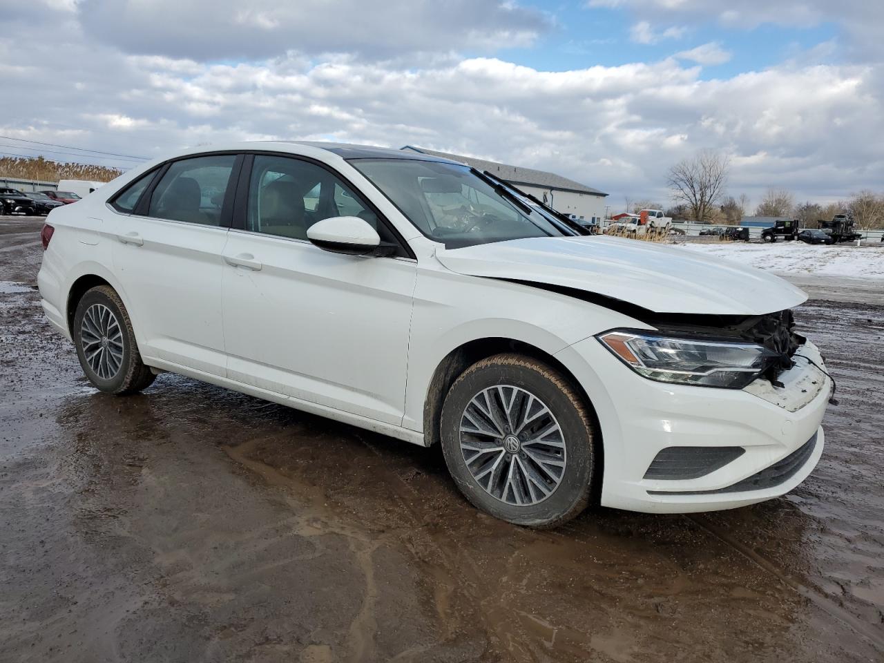 2019 Volkswagen Jetta VIN 3VWC57BU1KM227864 Copart auction photo, front end / rear end damage thumbnail 4