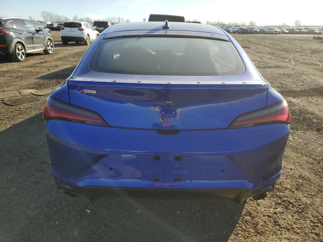 2025 Acura Integra VIN 19UDE4G79SA001384 Copart auction photo, front end / rear end damage thumbnail 6