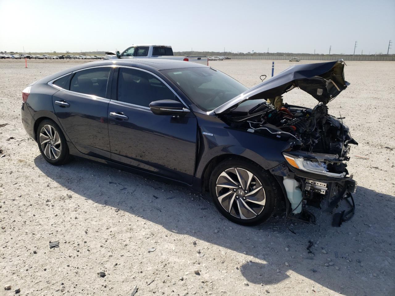 2021 Honda Insight VIN 19XZE4F91ME002536 Copart auction photo, front end / rear end damage thumbnail 4