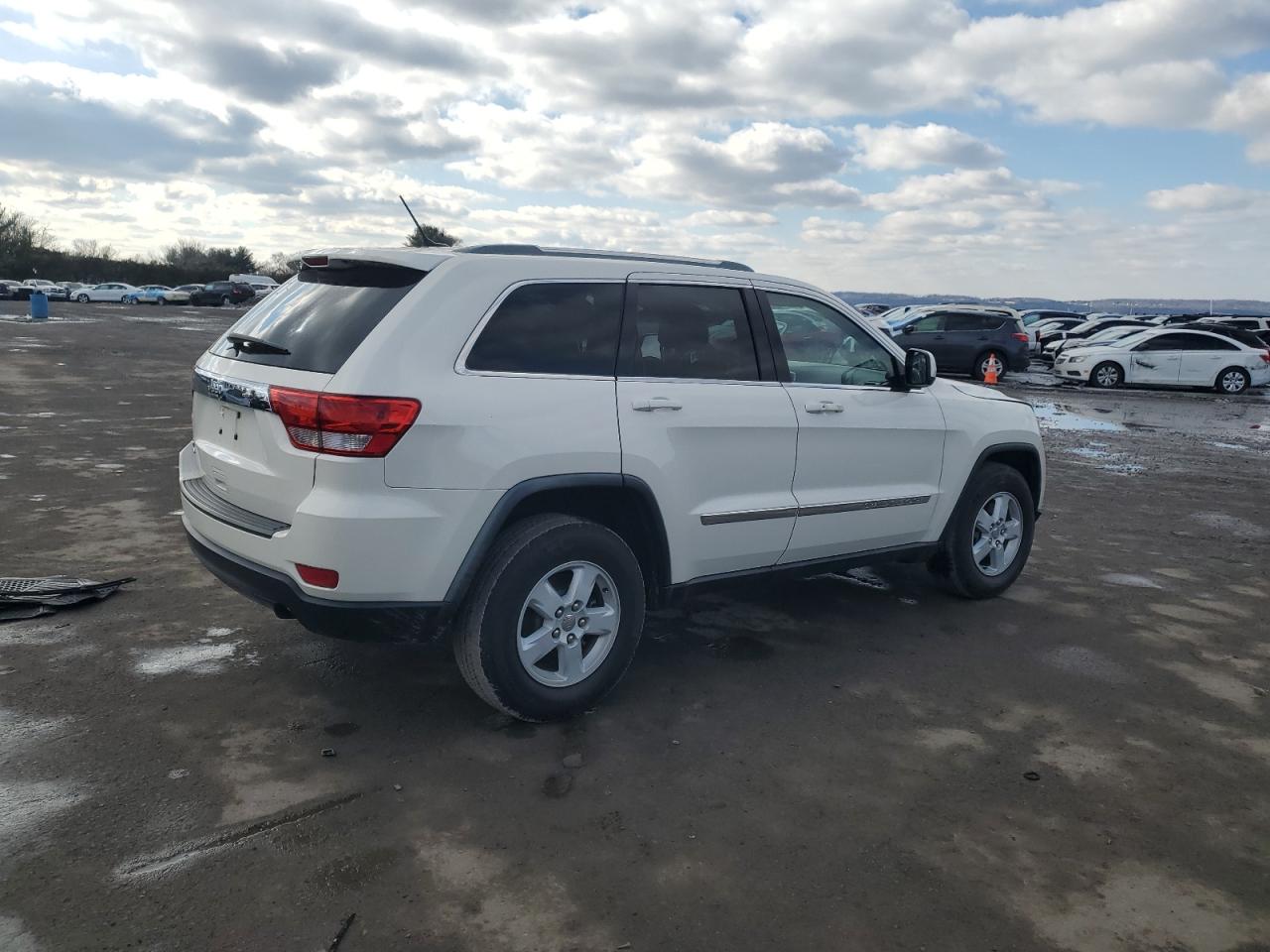 2012 Jeep Grand Cherokee VIN 1C4RJFAG1CC184760 Copart auction photo, front end damage thumbnail 3