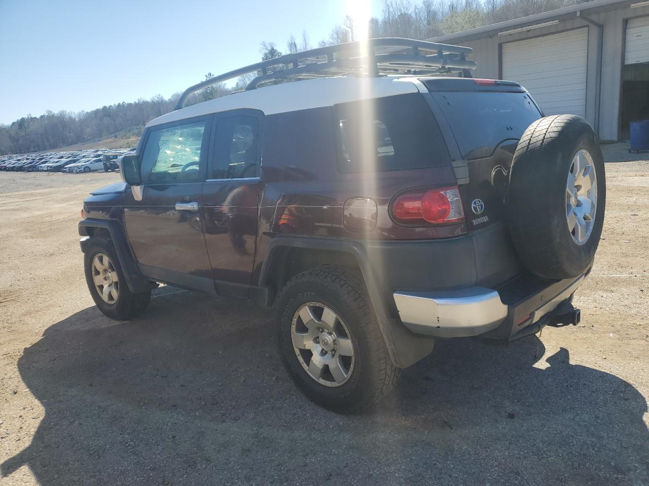 2007 Toyota FJ Cruiser VIN JTEBU11F070039036 Copart auction photo, front end damage thumbnail 2