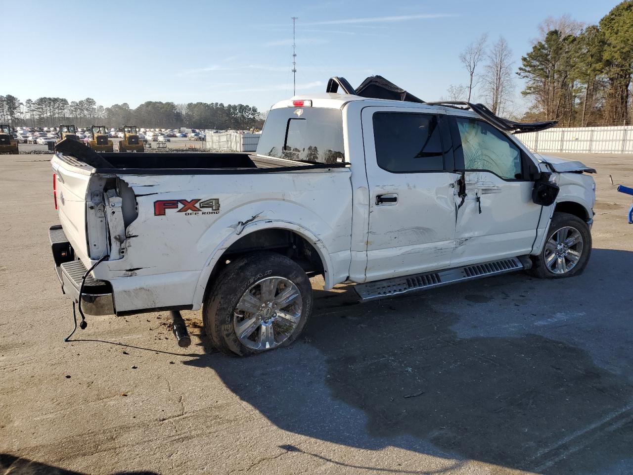 2020 Ford F-150 VIN 1FTEW1E50LFA45391 Copart auction photo, rollover damage thumbnail 3