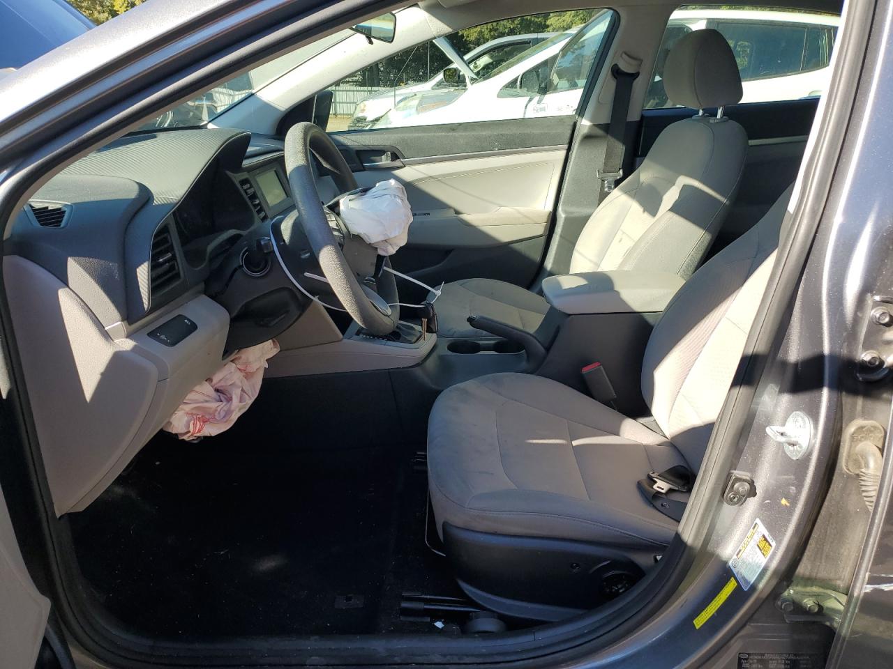 2019 Hyundai Elantra VIN 5NPD74LF2KH493609 Copart auction photo, front end damage thumbnail 7