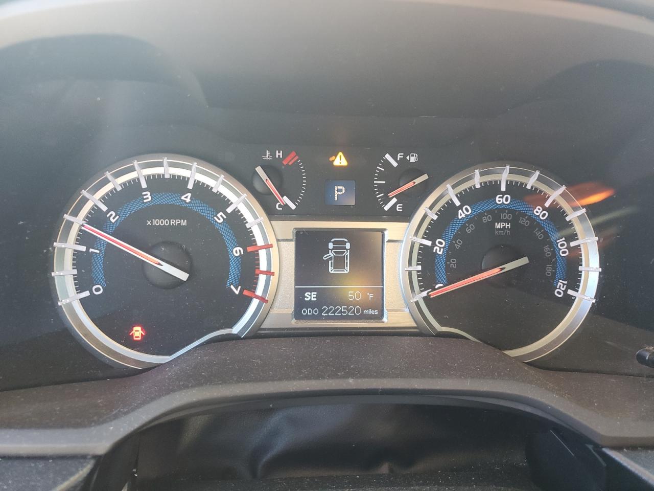 2014 Toyota 4Runner VIN JTEBU5JR2E5175041 Copart auction photo, front end / rear end damage thumbnail 9