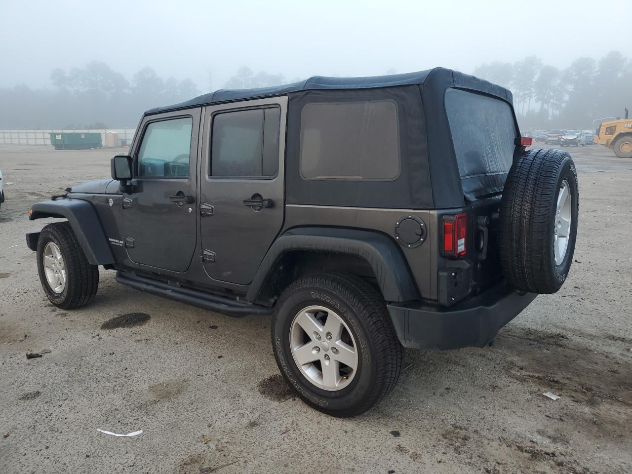 2017 Jeep Wrangler VIN 1C4BJWDGXHL639495 Copart auction photo, front end / side damage thumbnail 2
