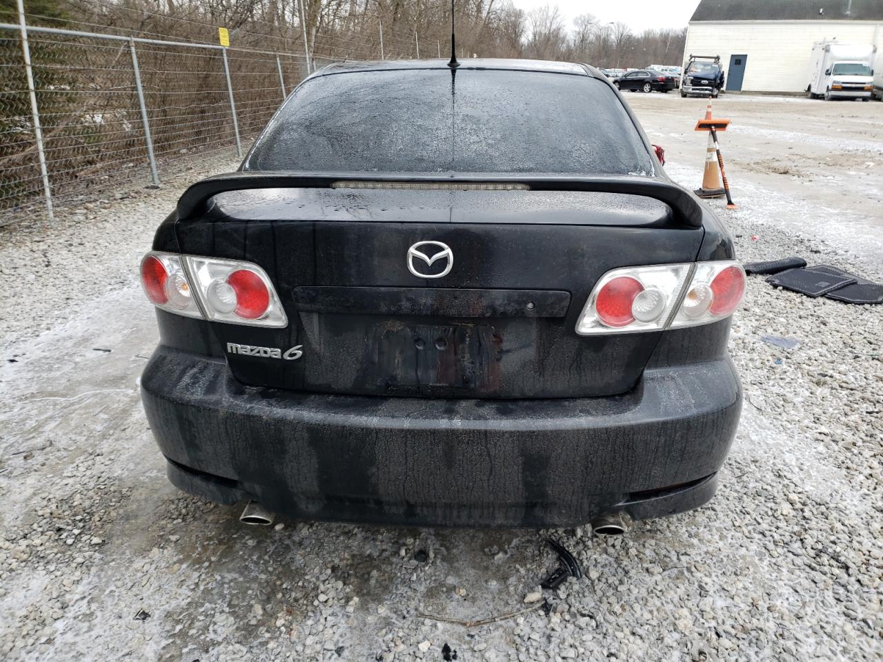 2005 Mazda 6 VIN 1YVHP80D655M18731 Copart auction photo, front end / side damage thumbnail 6