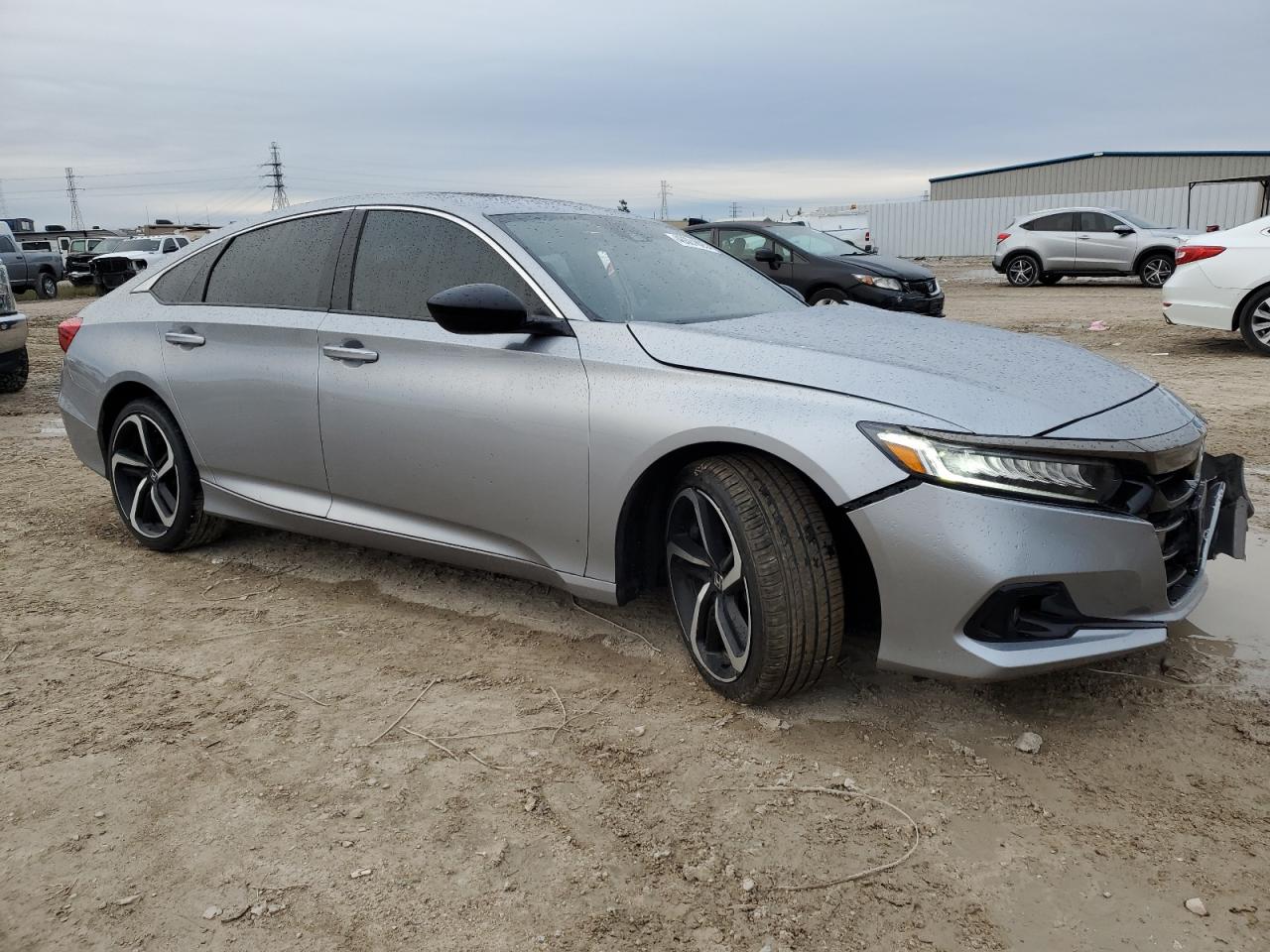 2022 Honda Accord VIN 1HGCV2F38NA025405 Copart auction photo, all over / undercarriage damage thumbnail 4