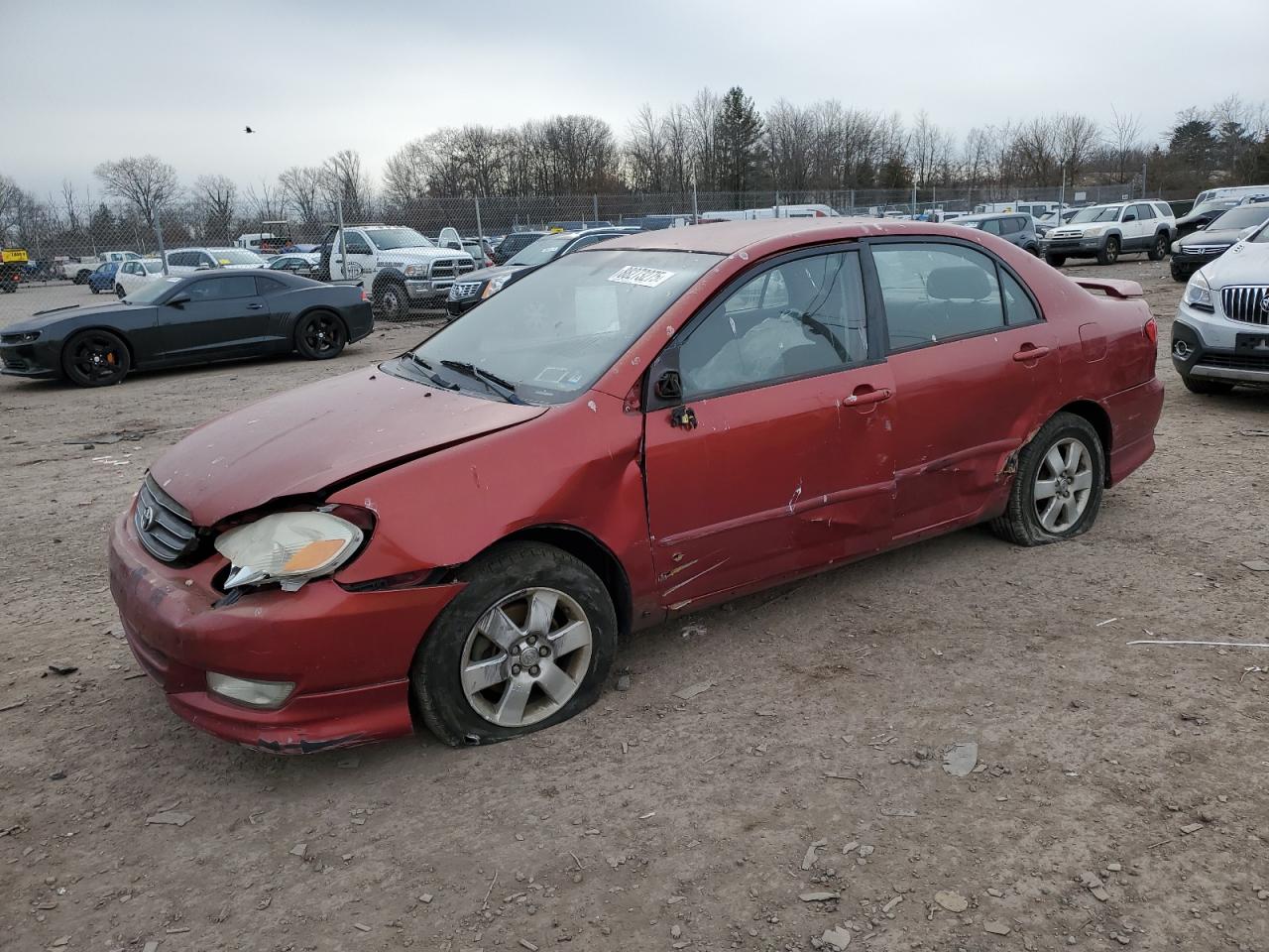 2004 Toyota Corolla VIN 2T1BR32E94C197058