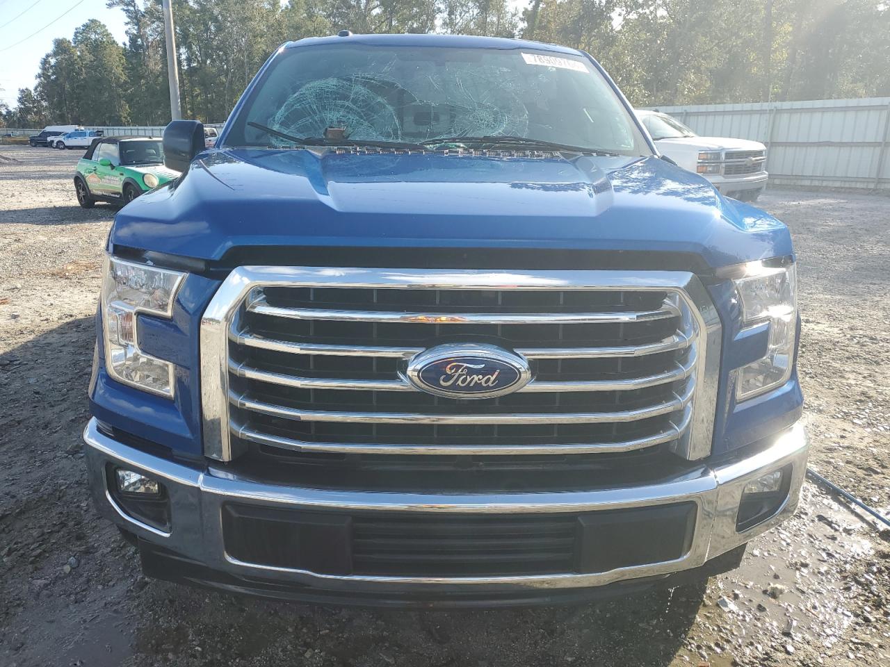 2017 Ford F-150 VIN 1FTEW1CF0HKD67006 Copart auction photo, front end / side damage thumbnail 5