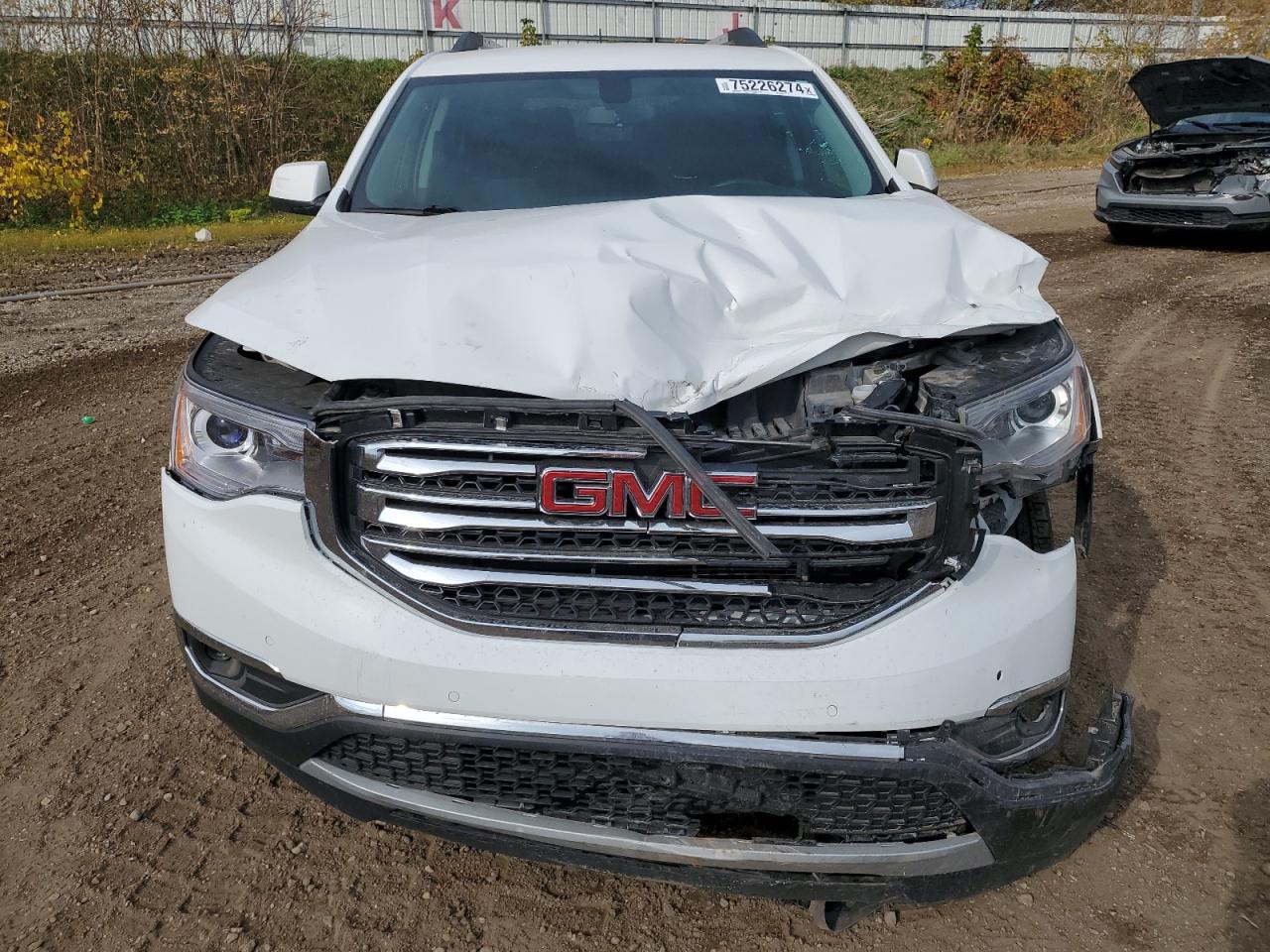 2019 GMC Acadia VIN 1GKKNLLA7KZ220044 Copart auction photo, front end / minor dent/scratches damage thumbnail 5